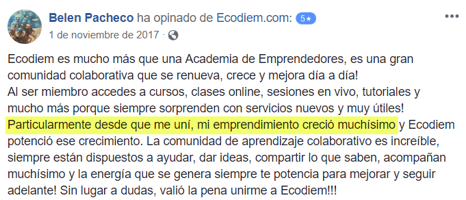 testimonio ecodiem